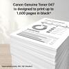 imageCanon Genuine 047 Black Toner Cartridge Compatible with LBP113w MF113wCanon Genuine Toner 047