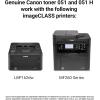 imageCanon Genuine 051 Black Toner Cartridge Compatible with LBP162dw MF264dw MF267dw MF269dw MF269dw VPCanon GENUINE Toner  Black Standard