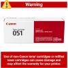 imageCanon Genuine 051 Black Toner Cartridge Compatible with LBP162dw MF264dw MF267dw MF269dw MF269dw VPCanon GENUINE Toner  Black Standard