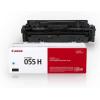 imageCanon Genuine 055 Cyan Toner Cartridge High Capacity Compatible with LBP664Cdw MF741Cdw MF743Cdw MF745Cdw MF746CdwCyan