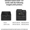 imageCanon Genuine 137 Black Toner Cartridge Compatible with LBP151dw MF210 Series MF220 Series MF230 Series MF240 Series D570