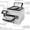 imageCanon MAXIFY GX7020 Wireless MegaTank AllinOne Supertank Printer Print Copy Scan Fax  WhiteOld ModelMegatank GX7020