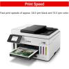 imageCanon Megatank GX6120 Wireless AllinOne Printer Print Scan and Copy with 27quot LCD Touch Screen and Auto Document Feeder WhiteNew Model Megatank GX6120