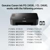imageCanon PG245 XL  CL246 XL Genuine Ink Value Pack 2 Cartridges with 50Sheet Photo Paper Compatible with iP2820 MG242029242920302025222525 MX492 TS3120302302a202202a45203320Ink and Paper