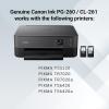 imageCanon PG260  CLI261 Genuine Ink Value Pack 2 Cartridges Compatible with TS5320 TR7020Pack
