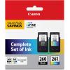imageCanon PG260 Genuine Black Ink Cartridge Compatible with TS532064206420aTR70207020aBlack