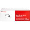 imageCanon Genuine 104 Black Toner Cartridge Compatible with L120 D420 MF4150d MF4350d MF4690 L90 D480 MF4270dn MF4370dnToner