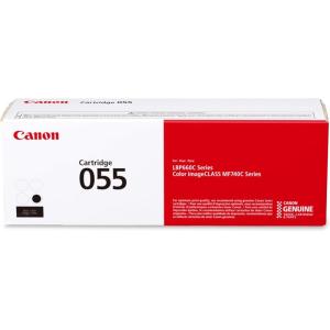 imageCanon Genuine 055 Black Toner Cartridge Compatible with LBP664Cdw MF741Cdw MF743Cdw MF745Cdw MF746CdwBlack
