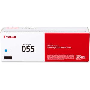 imageCanon Genuine 055 Black Toner Cartridge Compatible with LBP664Cdw MF741Cdw MF743Cdw MF745Cdw MF746CdwCyan