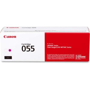 imageCanon Genuine 055 Black Toner Cartridge Compatible with LBP664Cdw MF741Cdw MF743Cdw MF745Cdw MF746CdwMagenta