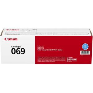 imageCanon Genuine 069 Black Toner Cartridge Compatible with MF753Cdw MF751Cdw LBP674CdwCyan