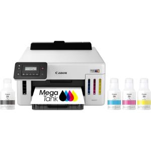 imageCanon MegaTank GX5120 Wireless Single Function Printer Print Only for Small Office with Auto 2Sided Printing WhiteNew Model Megatank GX5120