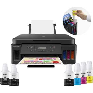 imageCanon PIXMA Megatank G6020 Wireless Refillable Inkjet Printer with Scanner ampamp CopierG6020