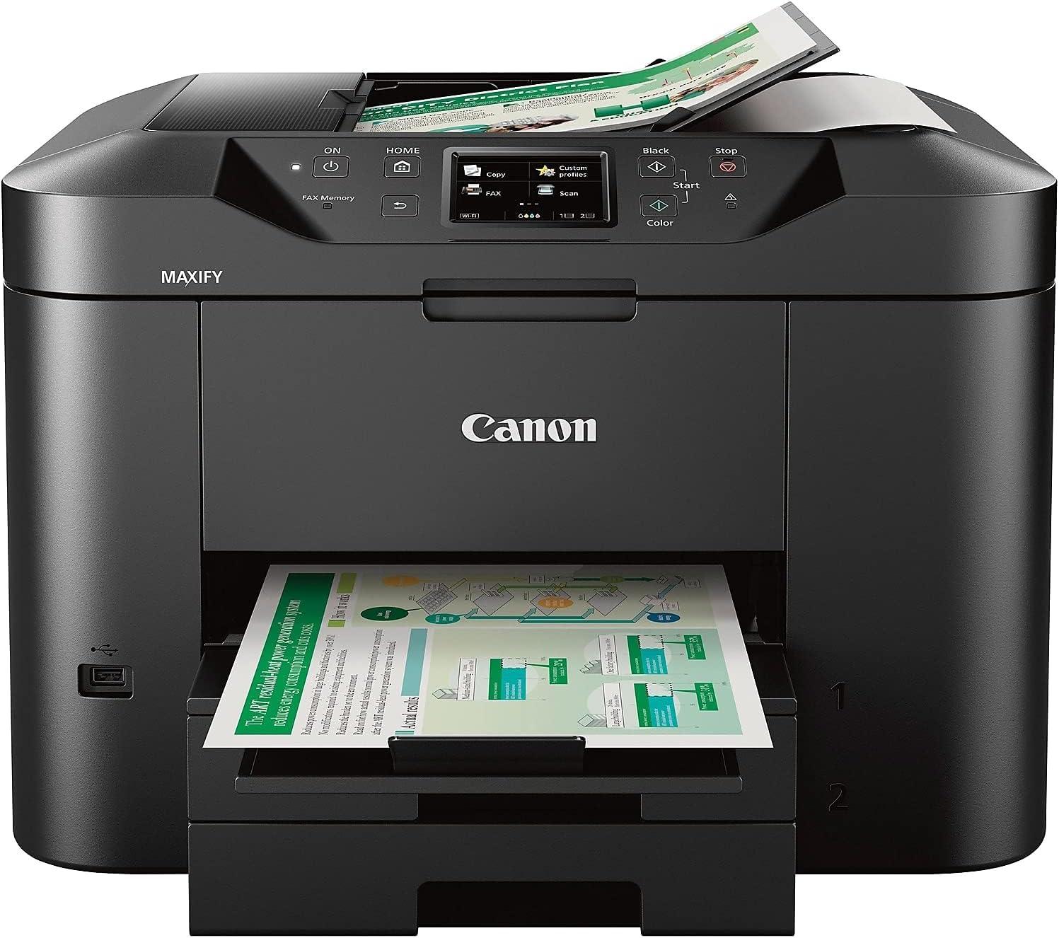 imageCanon Office Products MAXIFY MB2720 Wireless Color Photo Printer with Scanner Copier and Fax
