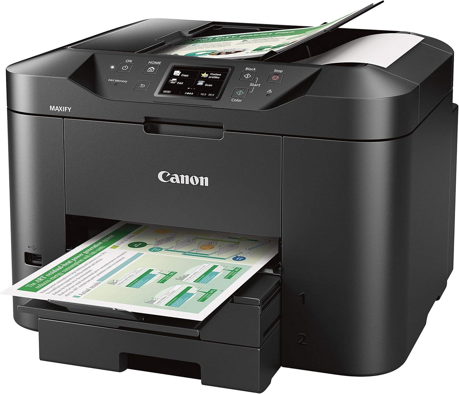 imageCanon Office Products MAXIFY MB2720 Wireless Color Photo Printer with Scanner Copier and Fax