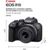 imageCanon EOS R10 Mirrorless Camera RFS1845mm F4563 IS STM Lens Kit Hybrid Camera 242 Megapixel CMOS APSC Sensor 4K Video Vlogging Camera for Content Creators BlackR10 1845 IS STM