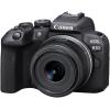 imageCanon EOS R10 Mirrorless Camera RFS1845mm F4563 IS STM Lens Kit Hybrid Camera 242 Megapixel CMOS APSC Sensor 4K Video Vlogging Camera for Content Creators BlackR10 Content Creator Kit