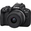imageCanon EOS R50 Mirrorless Camera RFS1845mm F4563 is STM Lens Kit 242 Megapixel CMOS APSC Sensor 4K Video Hybrid Camera Photo and Video Vlogging Content Creator RF Mount BlackBlack