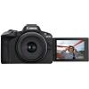 imageCanon EOS R50 Mirrorless Camera RFS1845mm F4563 is STM Lens Kit 242 Megapixel CMOS APSC Sensor 4K Video Hybrid Camera Photo and Video Vlogging Content Creator RF Mount BlackBlack