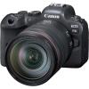 imageCanon EOS R6 FullFrame Mirrorless Camera with 4K Video FullFrame CMOS Senor DIGIC X Image Processor Dual UHSII SD Memory Card Slots and Up to 12 fps with Mechnical Shutter Body Only BlackBlack