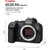 imageCanon EOS R6 Mark II Mirrorless Camera Body Only FullFrame Camera 242 Megapixel CMOS Sensor Photo and Video Capabilities BlackBody