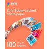 imageCanon IVY ZINK 2quot x 3quot Photo Sticker Paper 100 sheets Pack2X3 100 sheets
