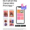 imageCanon Ivy 2 Mini Photo Printer Print from Compatible iOS ampamp Android Devices StickyBack Prints Blush PinkPink