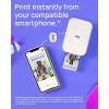 imageCanon Ivy 2 Mini Photo Printer Print from Compatible iOS ampamp Android Devices StickyBack Prints Blush PinkWhite