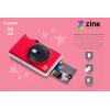 imageCanon Ivy CLIQ Instant Camera Printer Mini Photo Printer with 2quotX3quot StickyBack Photo Paper10 SheetsLadybug Red