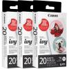 imageCanon Ivy Zink PreCut Circle Sticker Paper 20 Sheets Pack Compatible with Canon Ivy Mini Photo Printer and CLIQCLIQ2White