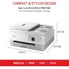 imageCanon PIXMA TR7020a AllinOne Wireless Color Inkjet Printer with Duplex Printing Mobile Printing and Auto Document Feeder Black Works with AlexaTR7020a WH  144 OLED Display