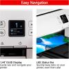 imageCanon PIXMA TS6420a AllinOne Wireless Inkjet Printer Print Copy Scan Works with AlexaTS6420a WH  144 OLED DISPLAY