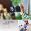 imageCanon PowerShot V10 Camera Content Creator Compact Vlogging Camera Fixed 19mm WideAngle Lens 4K Video Face Detection Builtin Microphone Live Streaming Builtin Stand BlackBlack