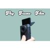 imageCanon PowerShot V10 Camera Content Creator Compact Vlogging Camera Fixed 19mm WideAngle Lens 4K Video Face Detection Builtin Microphone Live Streaming Builtin Stand BlackSilver