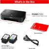 imageCanon TS202 Inkjet Photo Printer Black USB Required not IncludedBlack