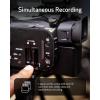 imageCanon XA65 Pro Camcorder 123 4K UHD CMOS Sensor 20x Optical Zoom 800x Digital Zoom Image Stabilization 3GSDI HDMI USB Live Streaming Time Stamp OnScreen Display Recording XLR Audio Inputs