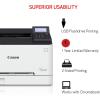 imageCanon imageCLASS LBP632Cdw  Wireless Duplex Color Laser Printer Single Function Home Office Mobile Ready 22 PPM Color White