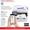 imageCanon imageCLASS MF465dw  Monochrome Duplex Wireless Laser Printer AllinOne with Scanner Copier Fax Home or Office Auto Document Feeder Mobile Ready 3 Year Limited Warranty 42 PPM WhiteDesktop