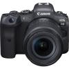 imageCanon EOS R6 FullFrame Mirrorless Camera with 4K Video FullFrame CMOS Senor DIGIC X Image Processor Dual UHSII SD Memory Card Slots and Up to 12 fps with Mechnical Shutter Body Only BlackBlack