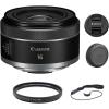 imageCanon RF16mm F28 STM Lens Ultra WideAngle Fixed Focal Length Prime Lens Compatible with EOS R Series Mirrorless Cameras BlackLens  Basic Kit