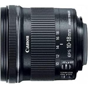 imageCanon EFS 1018mm f4556 is STM Lens Lens Only18mm