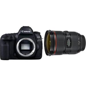 imageCanon EOS 5D Mark IV Full Frame Digital SLR Camera with EF 24105mm f4L is II USM Lens Kit Black5D M IV Body  EF 247028L II USM
