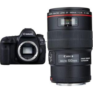 imageCanon EOS 5D Mark IV Full Frame Digital SLR Camera with EF 24105mm f4L is II USM Lens Kit Black5D M IV Body  EF LENS 10028 MACRO LISU