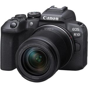 imageCanon EOS R10 Mirrorless Camera RFS1845mm F4563 IS STM Lens Kit Hybrid Camera 242 Megapixel CMOS APSC Sensor 4K Video Vlogging Camera for Content Creators BlackR10 18150 IS STM