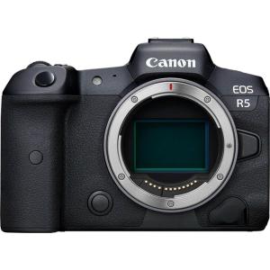 imageCanon EOS R5 Mirrorless Camera Body Only FullFrame Hybrid Camera 8K Video 45 Megapixel CMOS Sensor DIGIC X Image Processor Up to 12 FPS RF Mount BlackBody Only