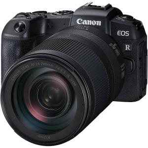 imageCanon EOS RP FullFrame Mirrorless Interchangeable Lens Camera  RF24105mm Lens F471 is STM Lens Kit Compact and Lightweight for Traveling and Vlogging Black 3380C132w RF 24240 USM Lens