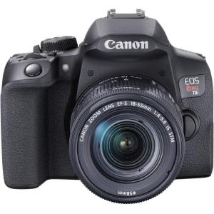 imageCanon EOS Rebel T8i EFS 1855mm is STM Lens Kit Black