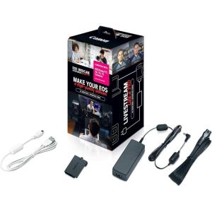 imageCanon EOS Webcam Accessories Starter Kit for Select EOS Rebel Cameras Compatible with Laptop ampamp PC HighResolution Streaming Video Conferencing ampamp Content Creation Compact Power Adapter CAPS700