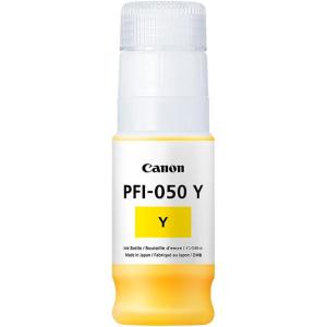 imageCanon Genuine PFI050 Y Yellow Ink Cartridge Compatible with imagePROGRAF TC21 and TC20 Series PrintersYellow