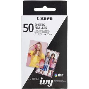imageCanon IVY ZINK 2quot x 3quot Photo Sticker Paper 100 sheets Pack2X3 50 sheets